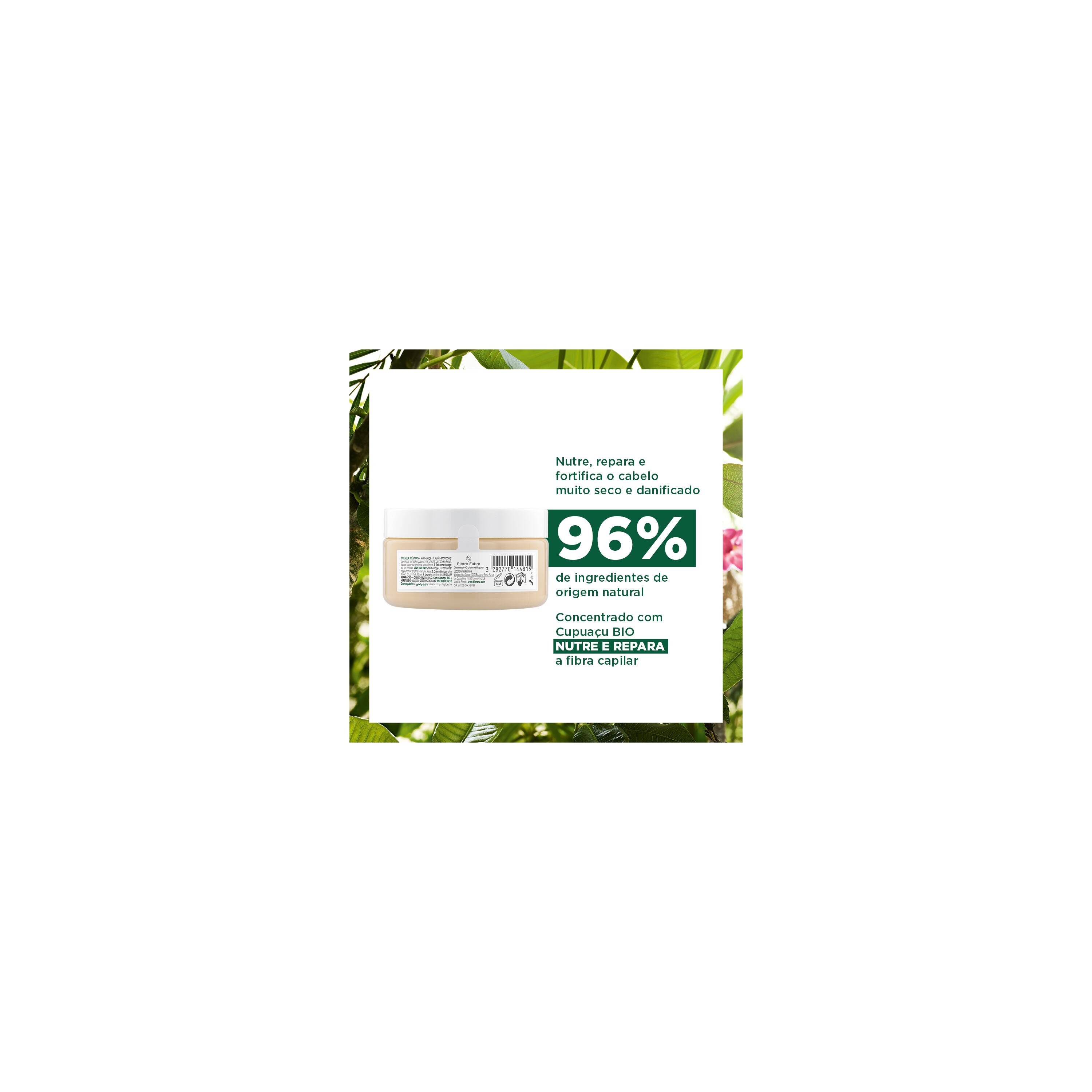 Máscara Reparação Com Cupuaçu Bio 3 Em 1