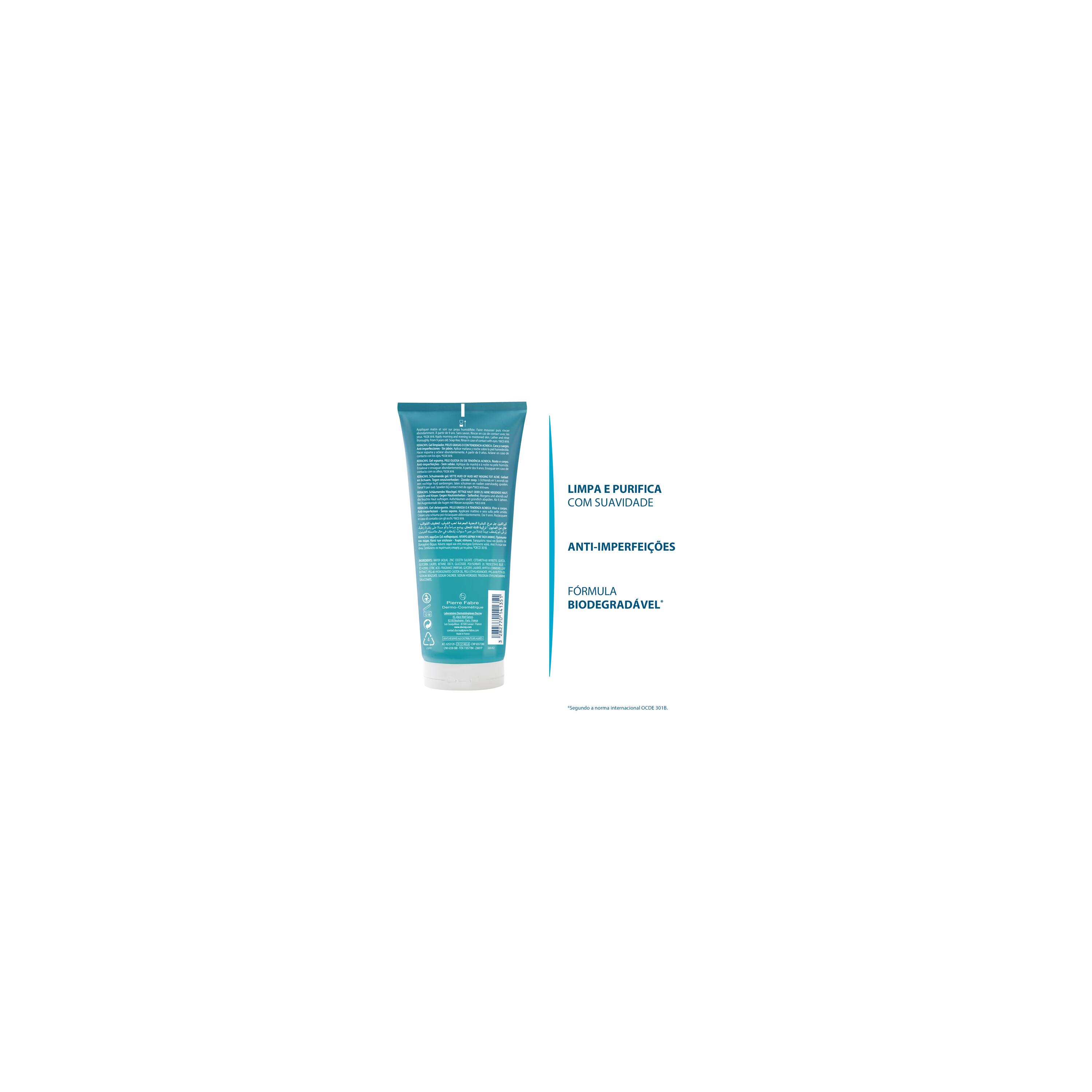 Ducray Keracnyl Gel Espuma