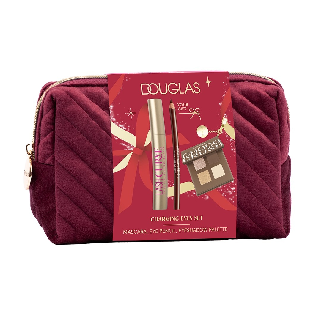 Lash Curve Pouch & Máscara & Palette & Eyepencil Set