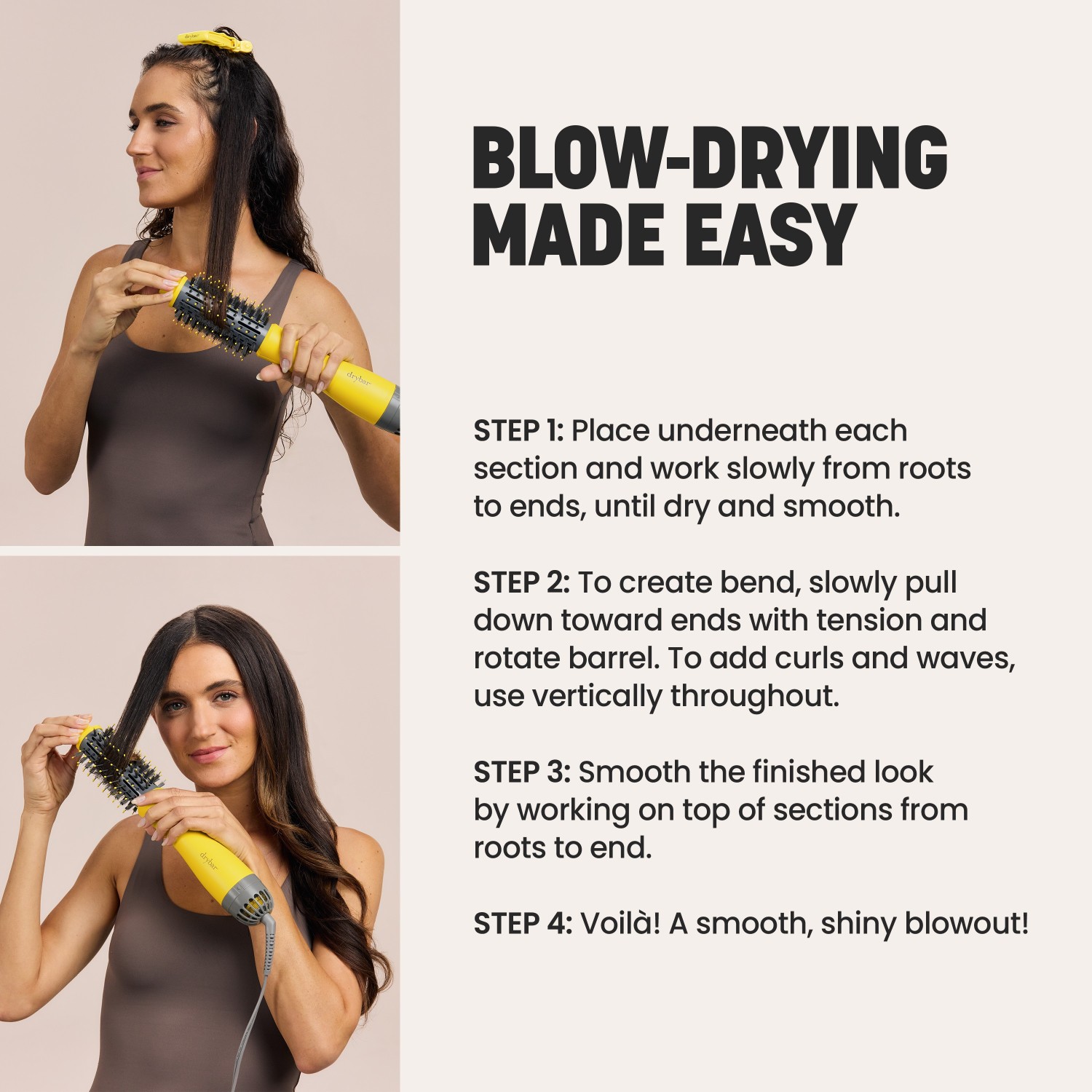 Half Shot Round Brush