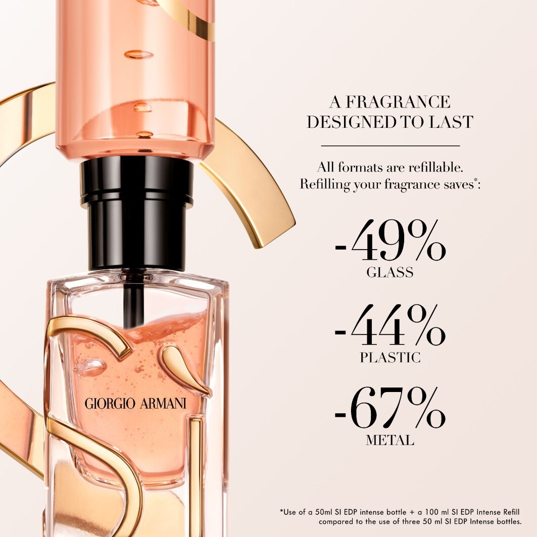 Si Eau de Parfum Spray Intense Refillable