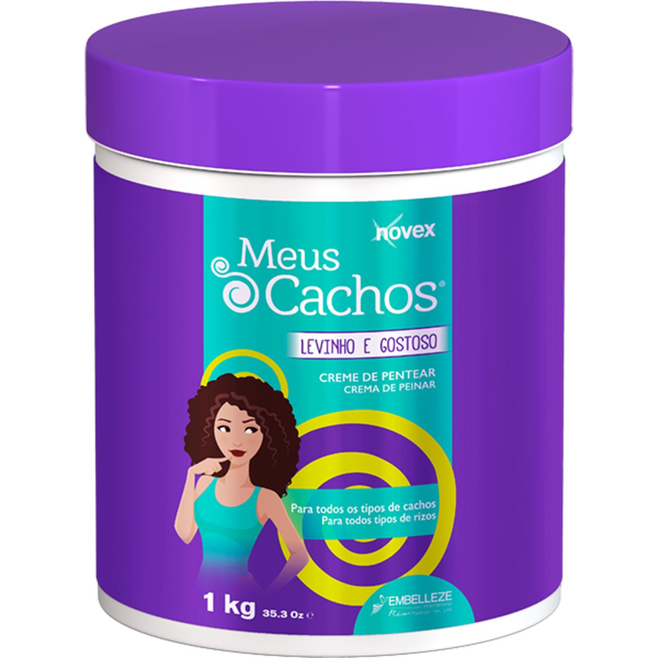 Meus Cachos Creme de Pentear Light Curls