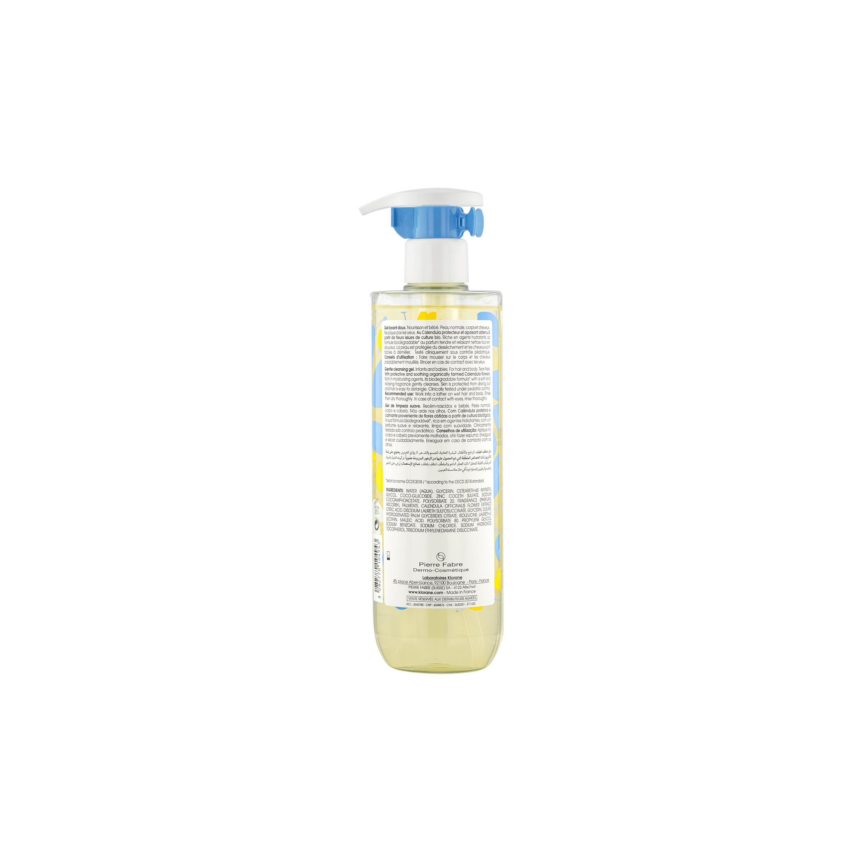 Bebé Gel De Limpeza Suave Com Calêndula