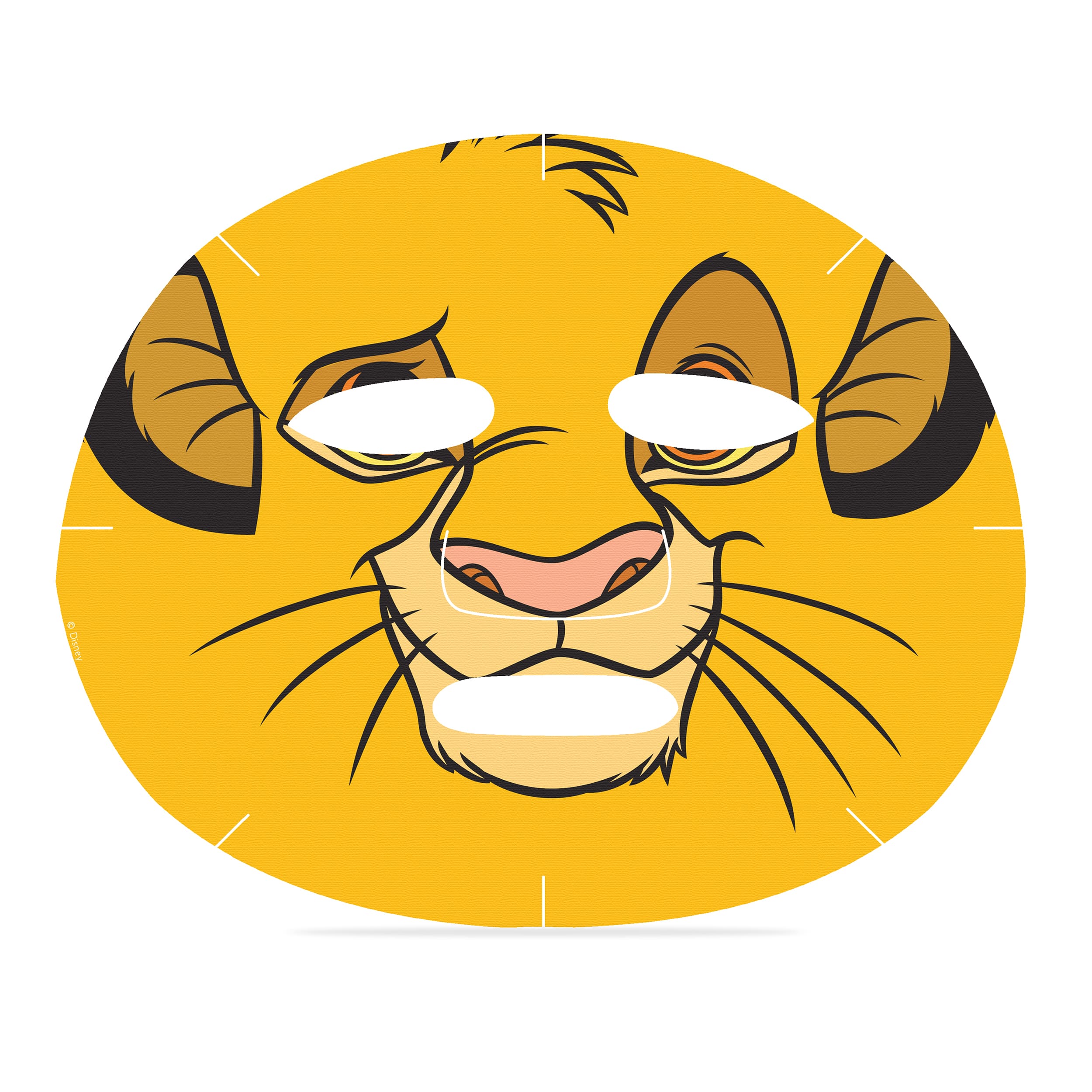 Lion King Face Sheet Mask Simba