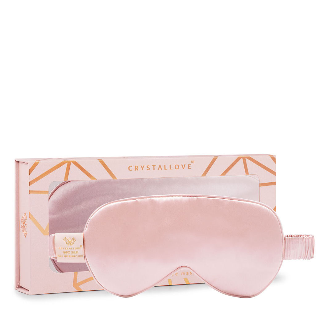 Silk Eye Mask Rose