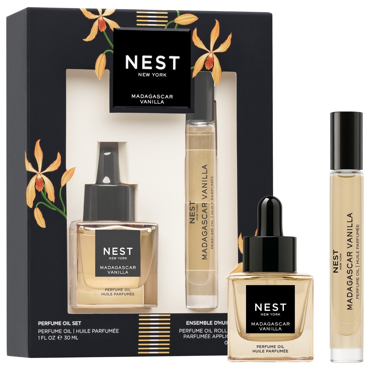 Madagascar Vanilla Perfume Oil Set