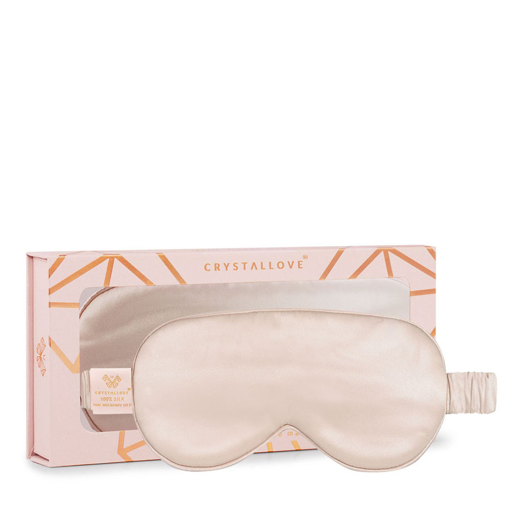 Silk Eye Mask Gold