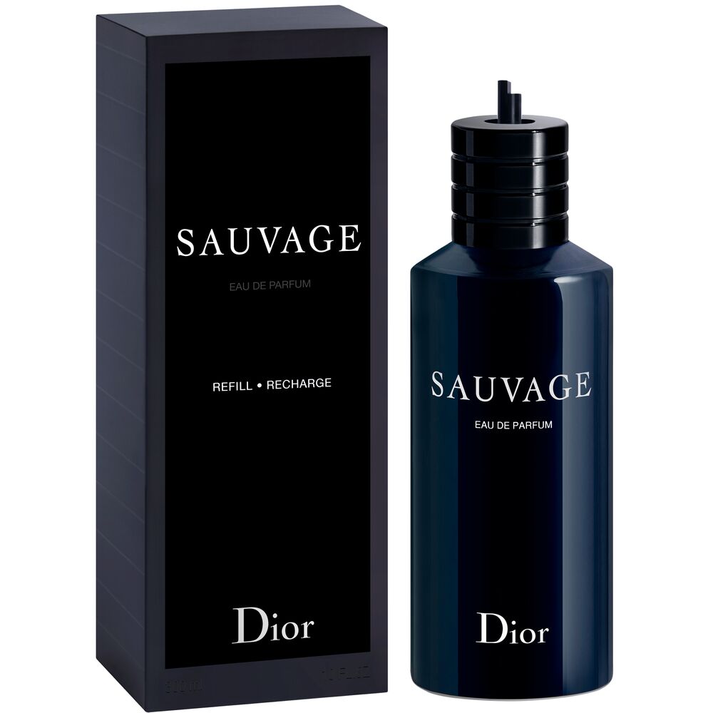 Recarga Sauvage Eau de Parfum  - Recarga de perfume - Notas cítricas e abaunilhadas