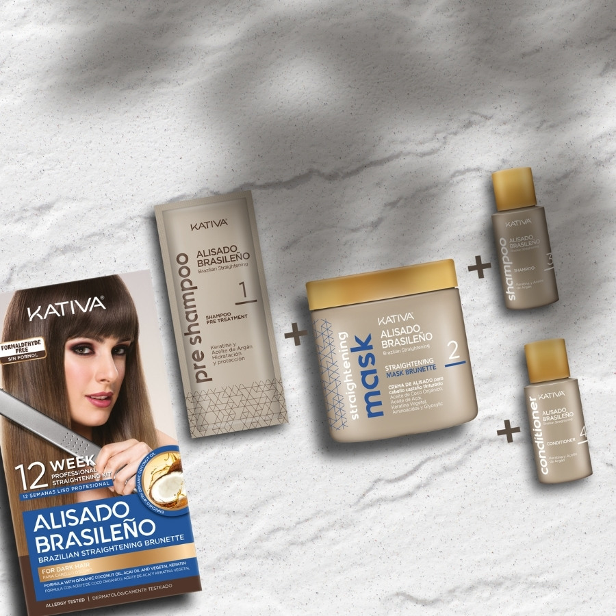 Alisamento Brasileiro Vegan Brown Set