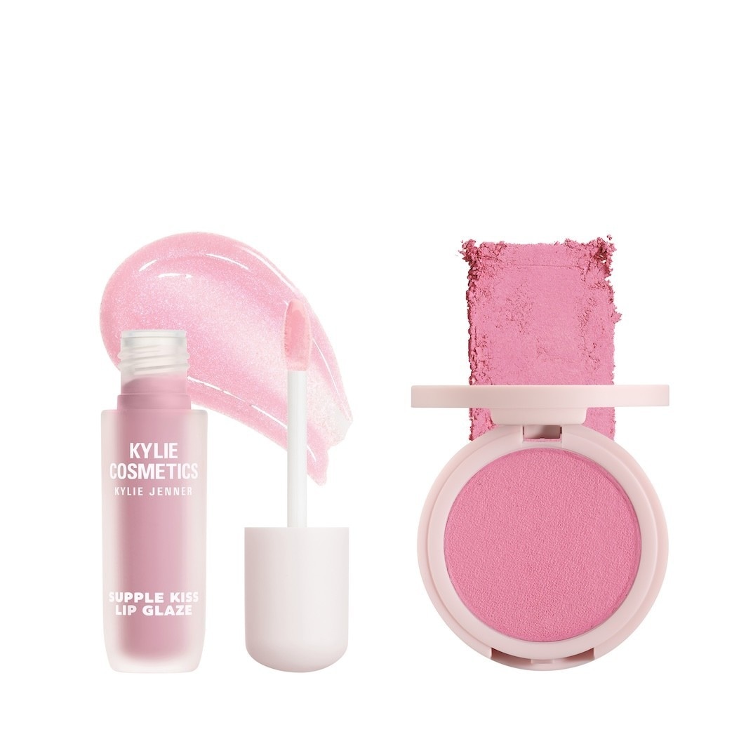 Lip Glaze 3L & Blush Set