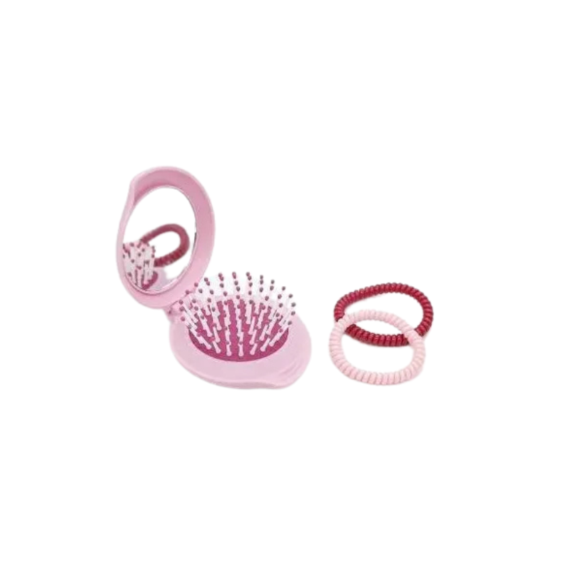 Brush Mirror & Hair Ties