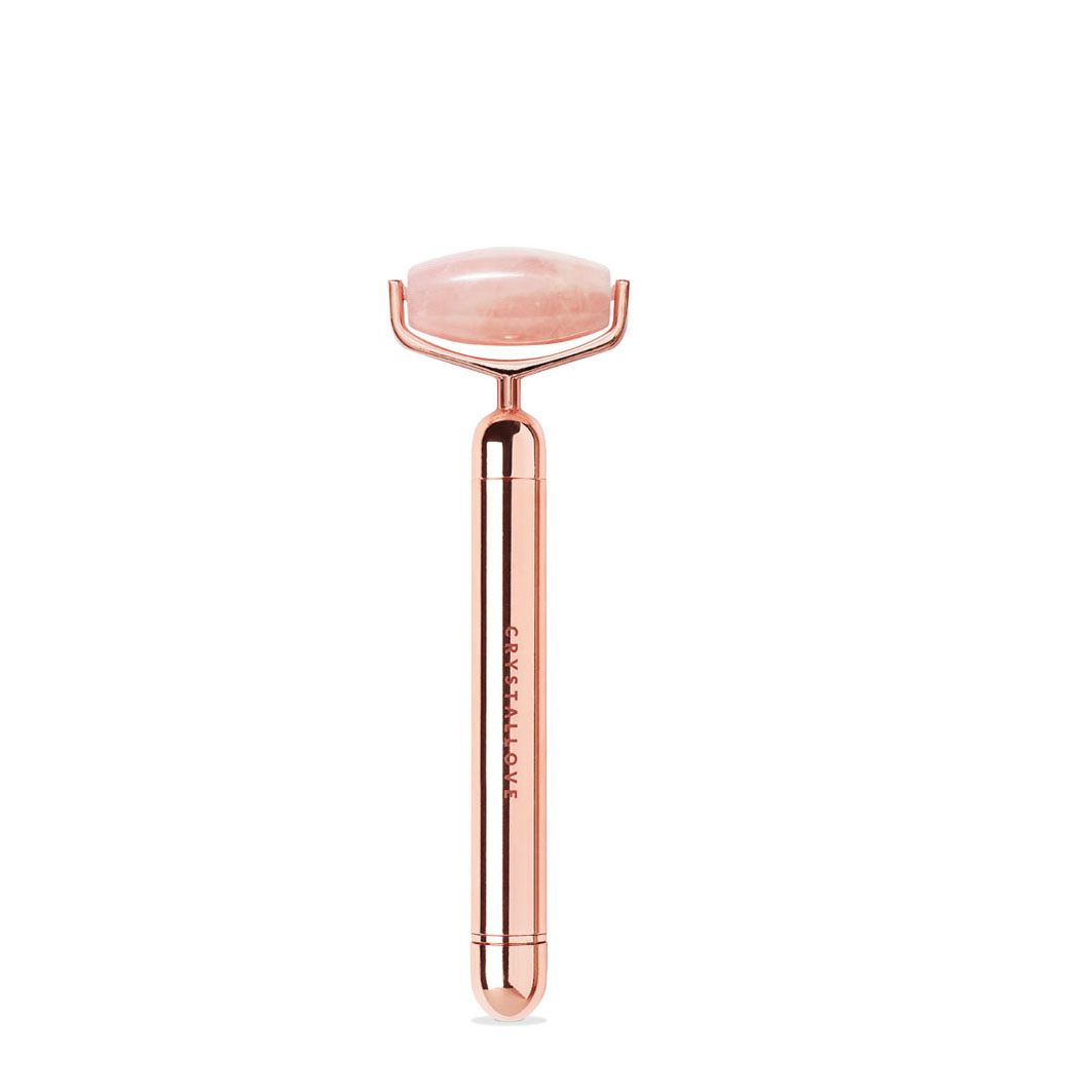 Vibrating Rose Quartz Roller