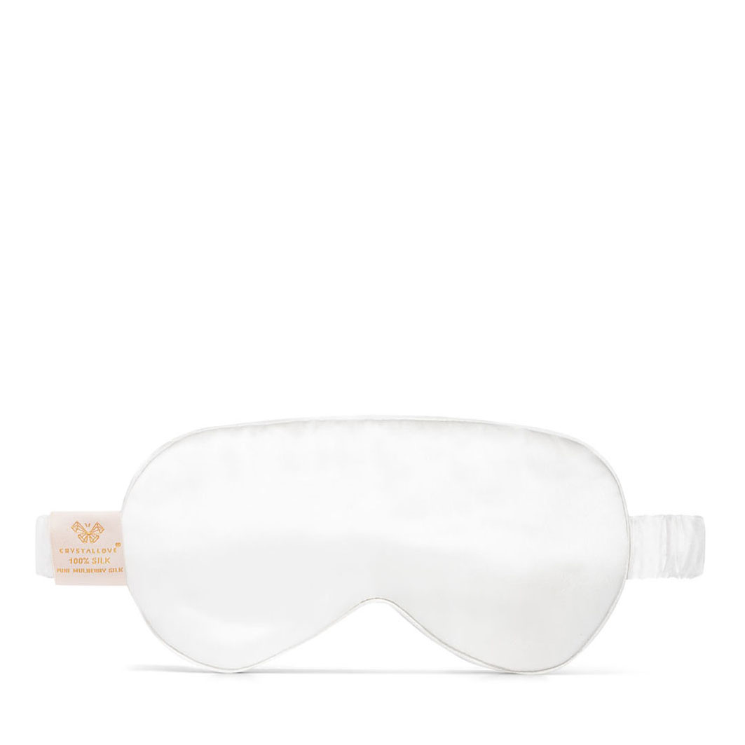 Silk Eye Mask Ivory