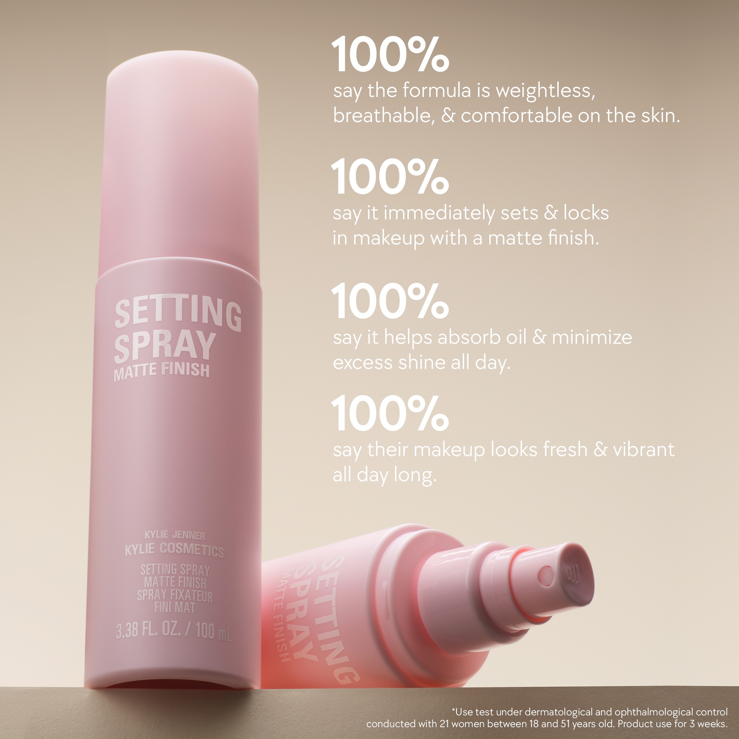 Transparent Setting Spray