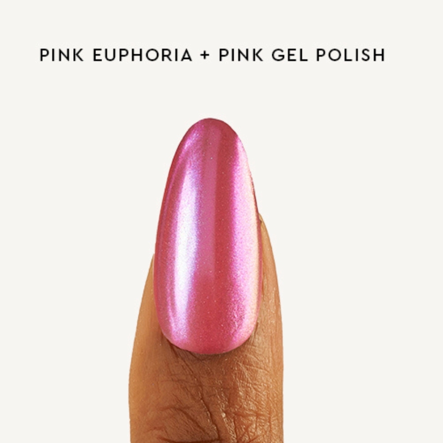 Pink Euphoria Liquid Nail Powder