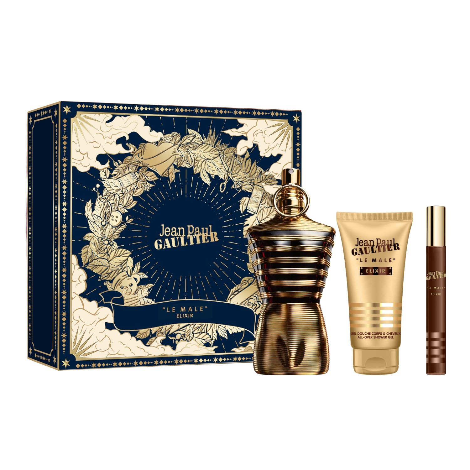 Le Male Elixir Parfum 125Ml Set