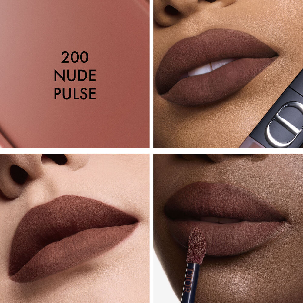 Rouge Dior On Stage Ink Blur Matte Batom líquido sem transferência - acabamento mate difuso