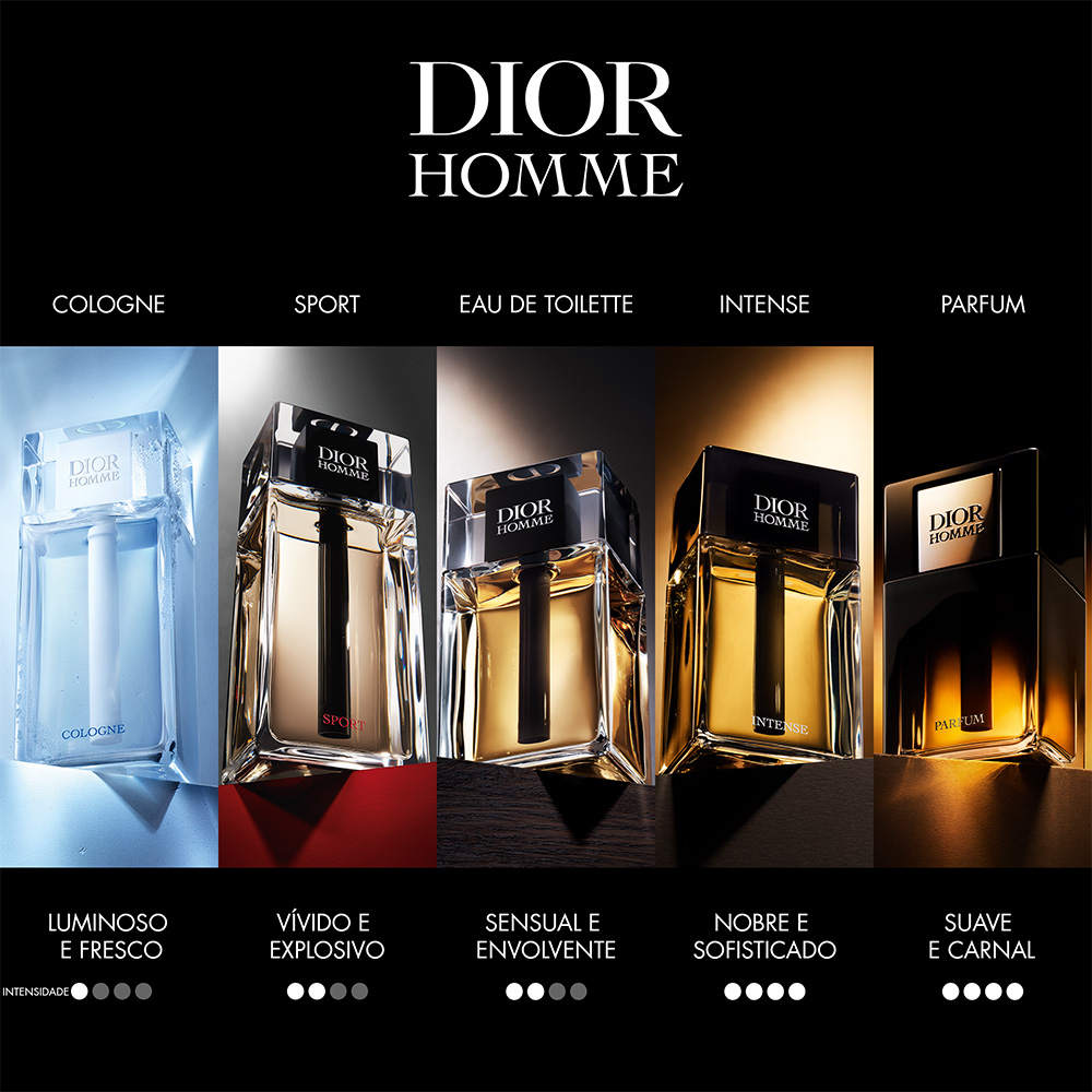 Dior Homme Parfum  - Perfume - notas ambaradas, amadeiradas e florais