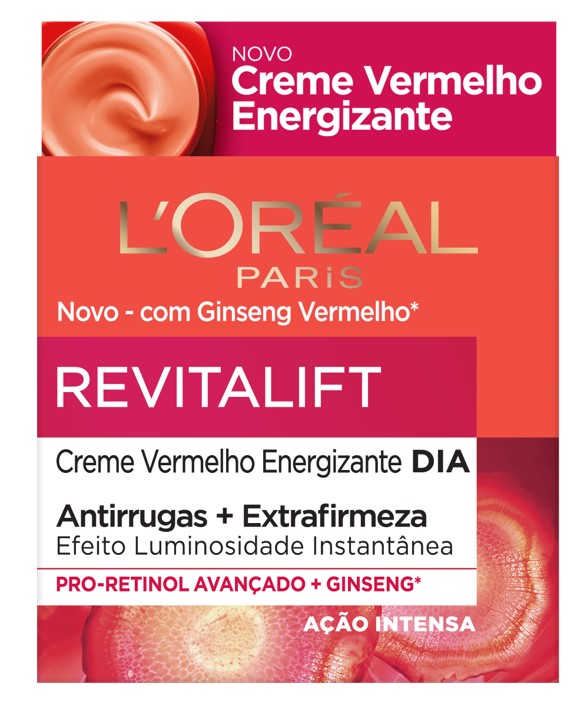 Revitalift Ginseng Energizante Creme Dia