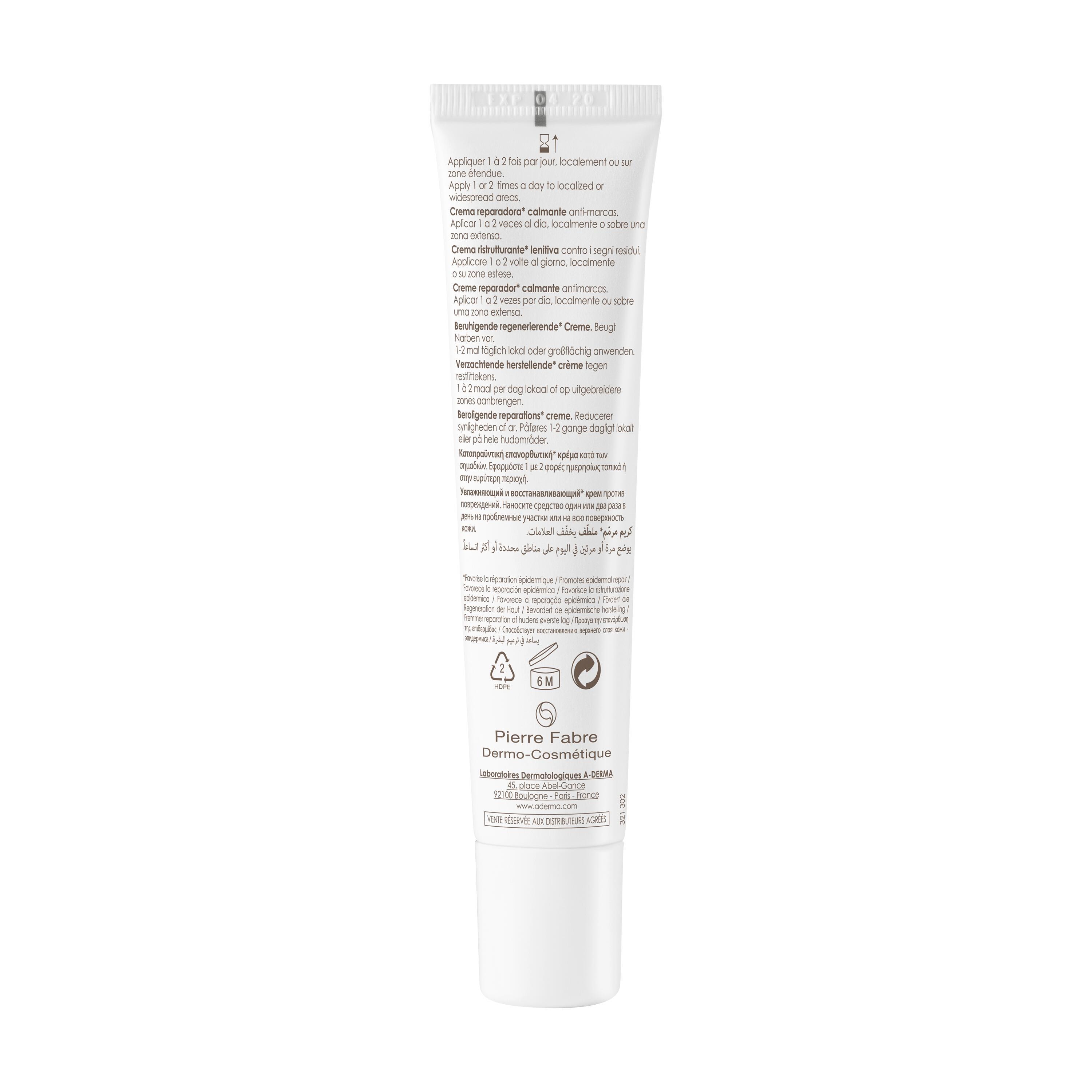 Epitheliale Ah Creme Reparador Calmante
