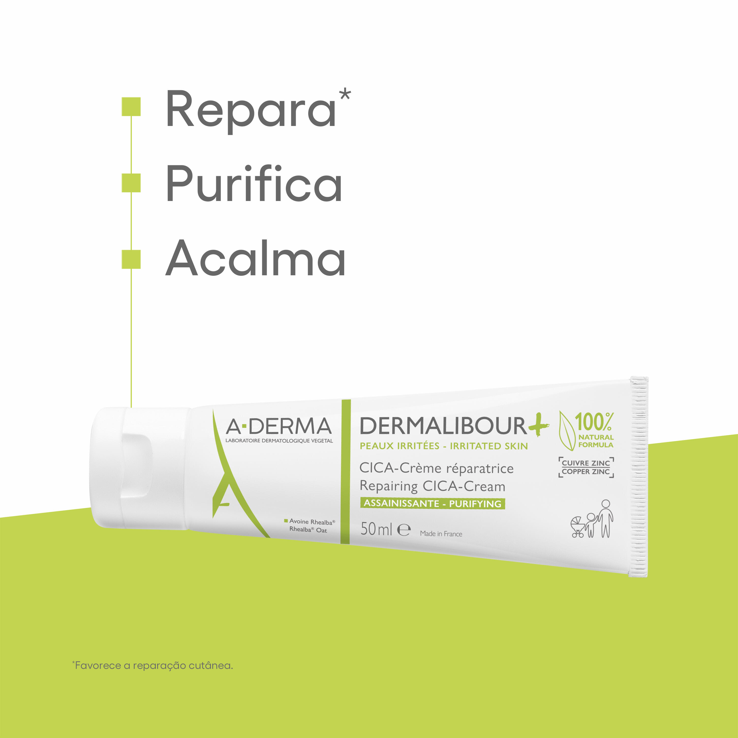 Dermalibour Creme Reparador Purificante Cica