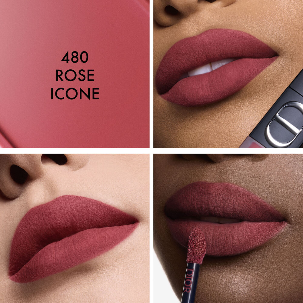 Rouge Dior On Stage Ink Blur Matte Batom líquido sem transferência - acabamento mate difuso