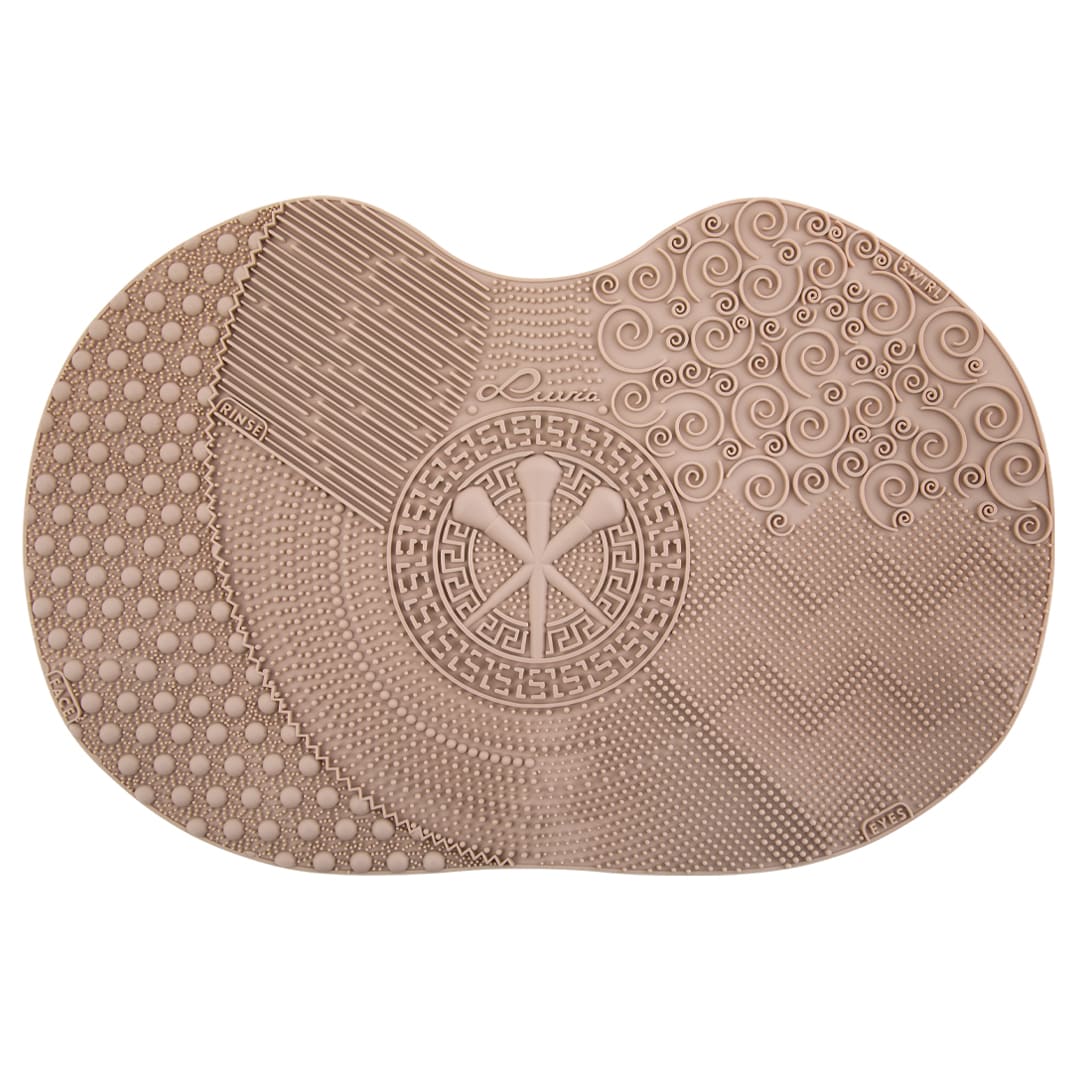 Brush Cleansing Mat Coffee