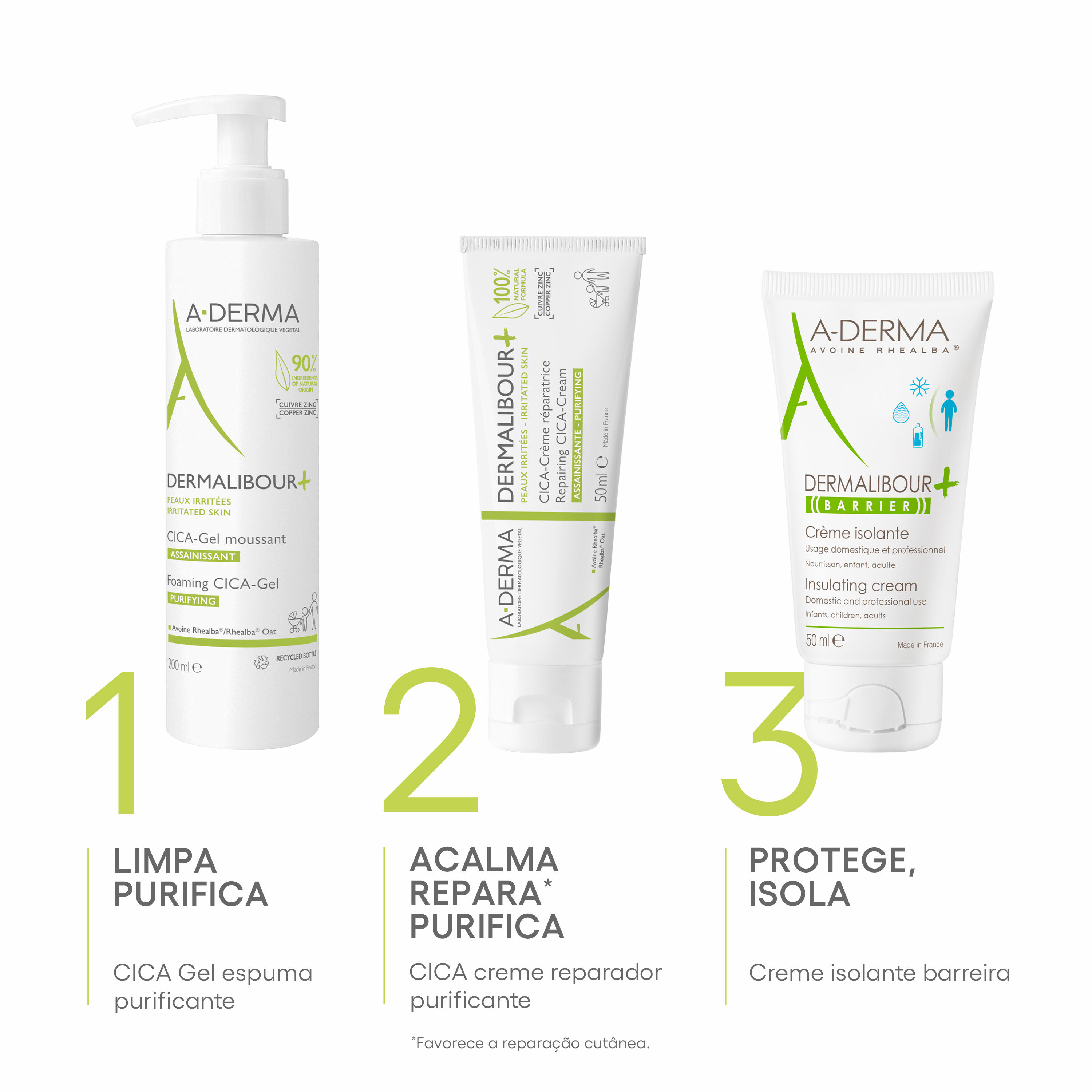 Dermalibour Creme Reparador Purificante Cica