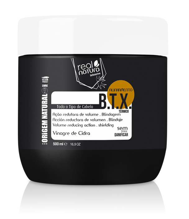 Creme Alisante e Alinhamento B.T.X.