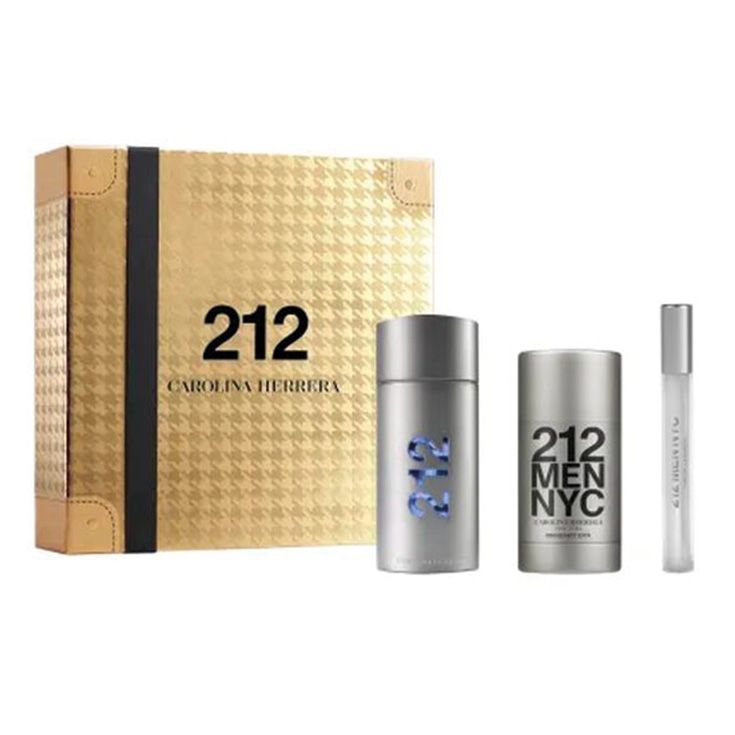 212 For Men Eau de Toilette Spray 100Ml Set