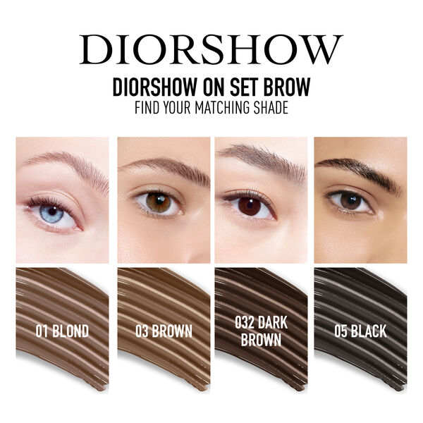 Diorshow On Set Brow -  Máscara de sobrancelhas