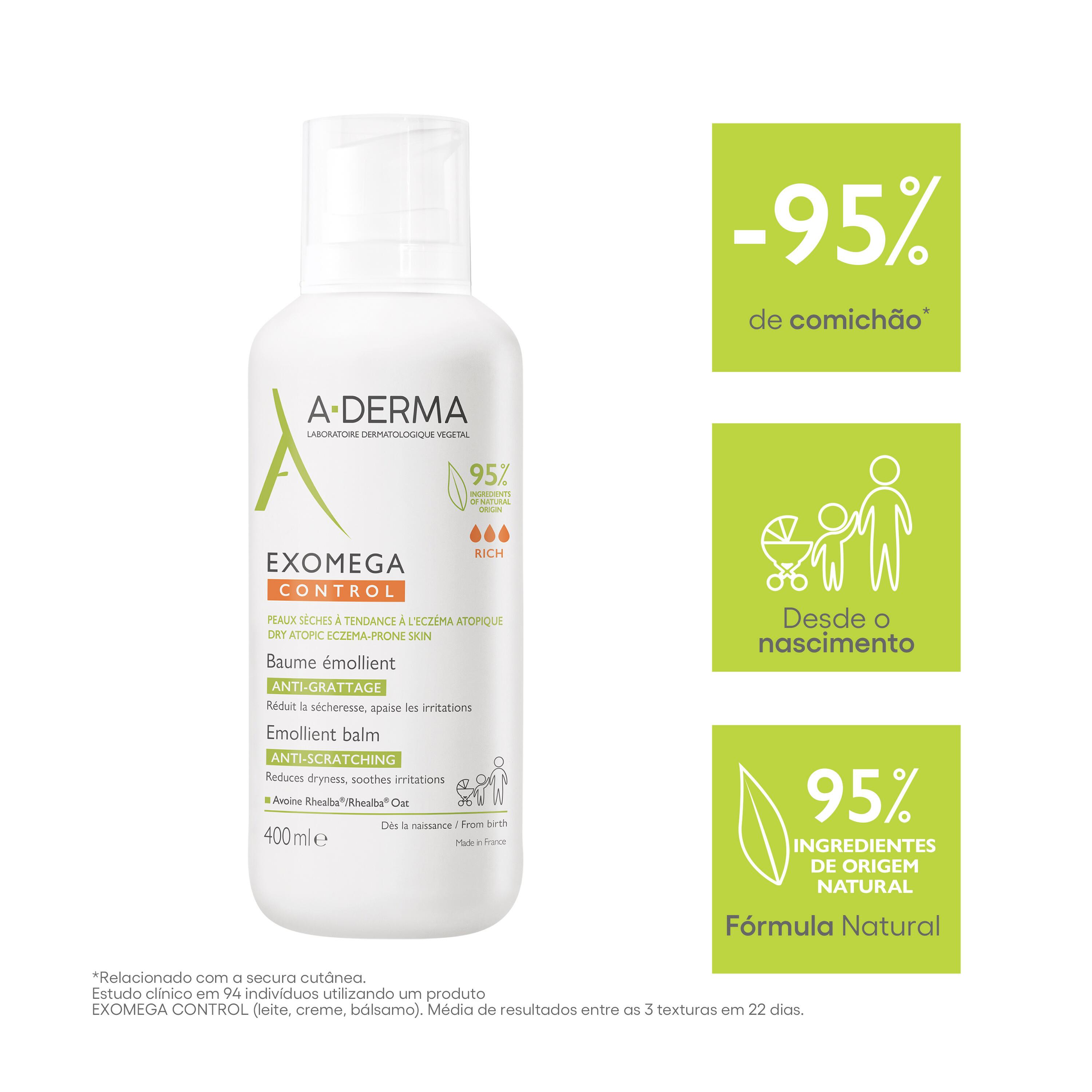 Exomega Control Bálsamo Emoliente Antiprurido