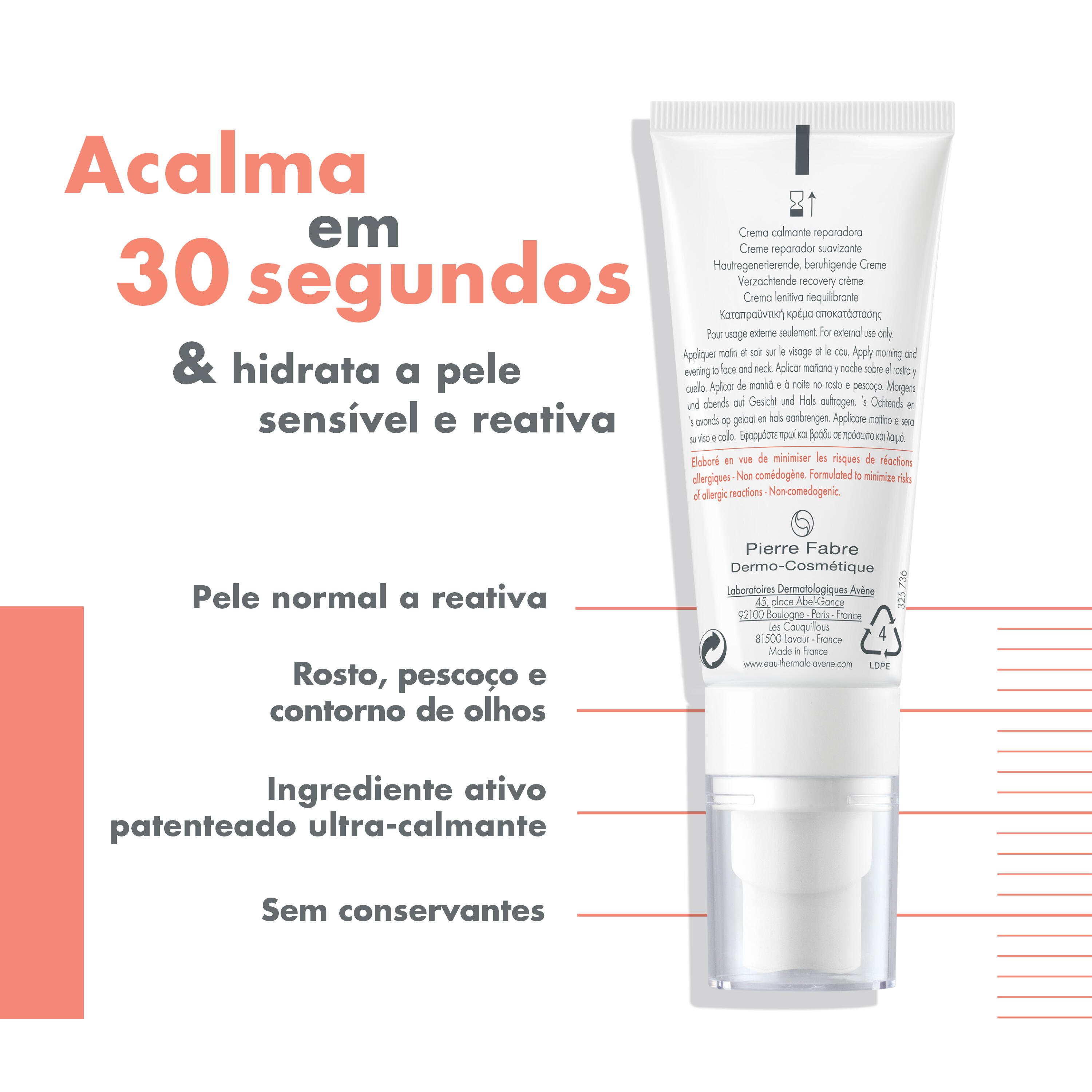 Tolérance Control Creme Suavizante Reparador