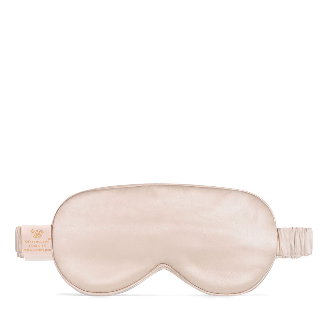 Silk Eye Mask Gold