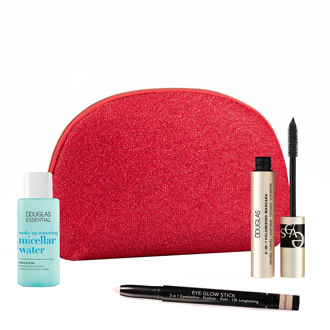 Exception Eyes Pouch & Mascara & Eyeglow & Micellar Water