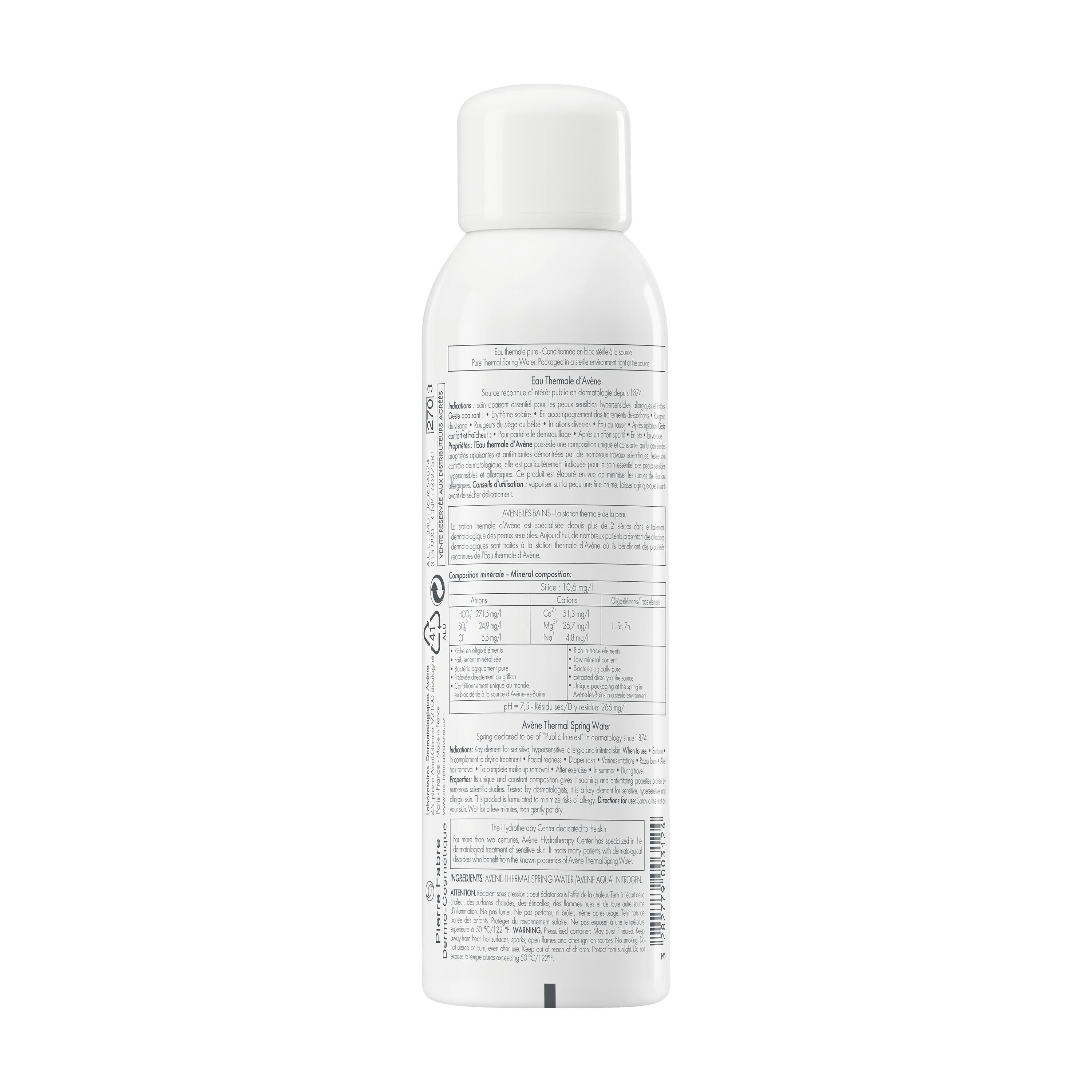 Spray Água Termal D'Avène