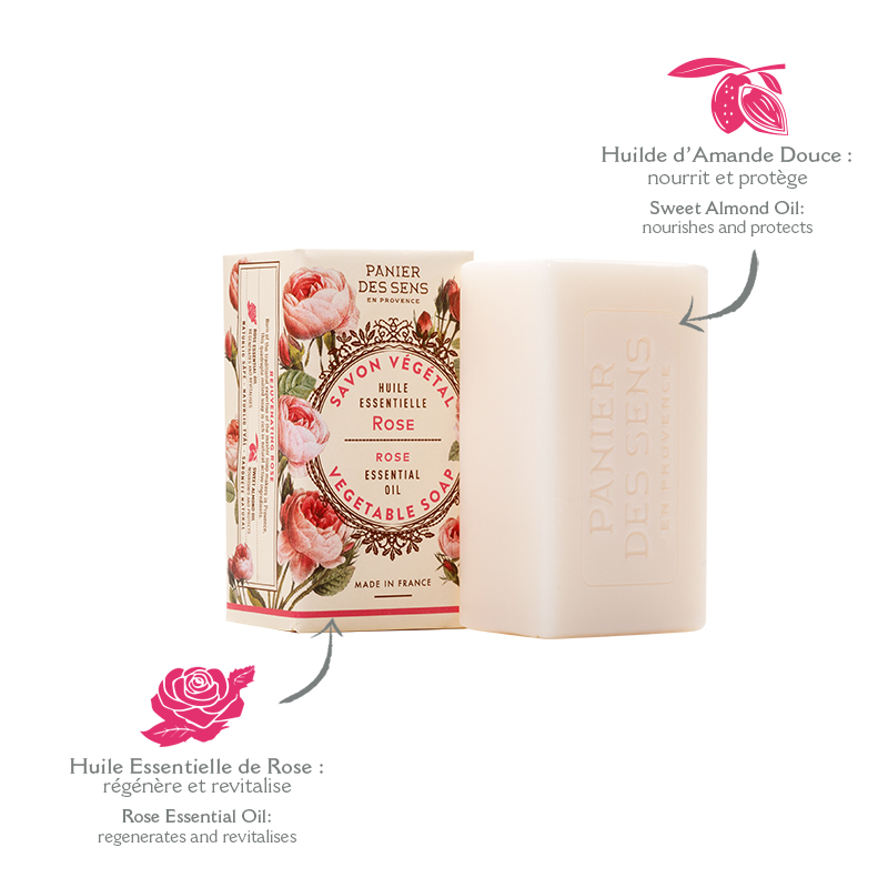 Rejuvenating Rose Extra-Gentle Vegetable Soap