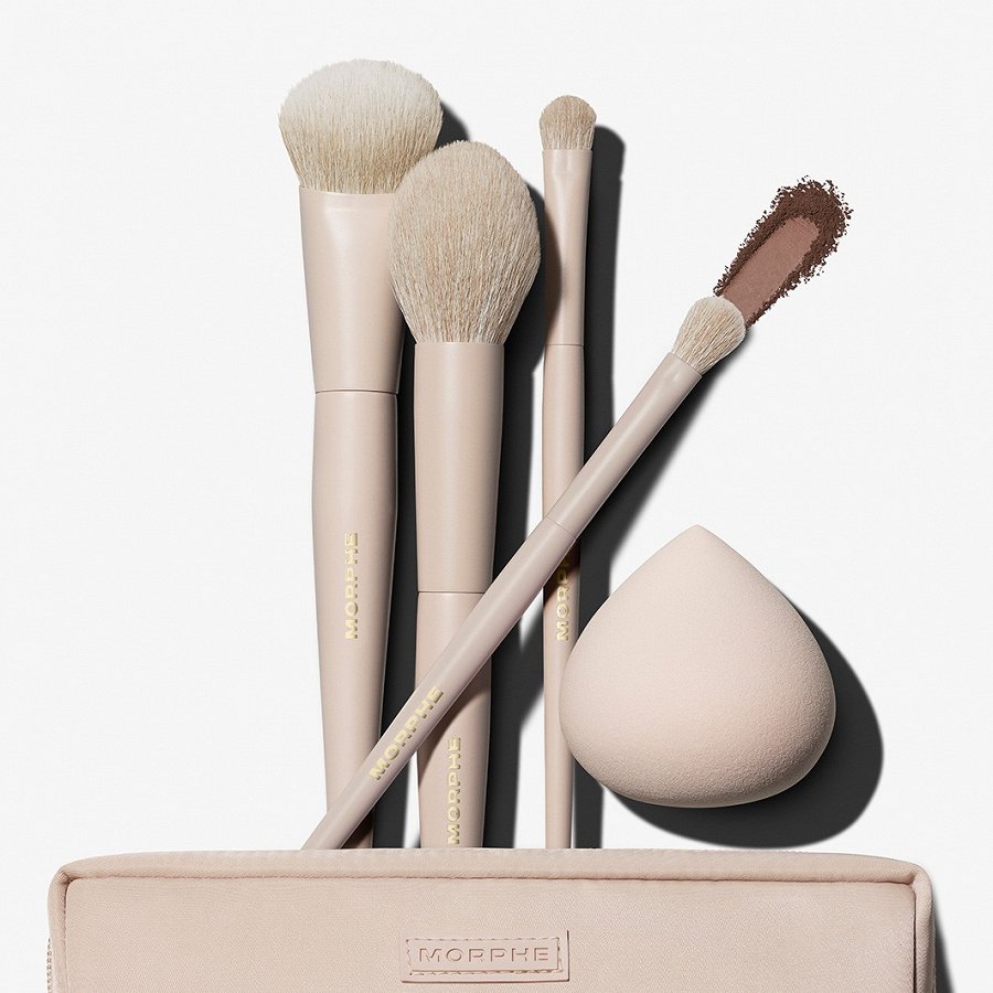 5-Piece Face & Eyes Oat Latte Set