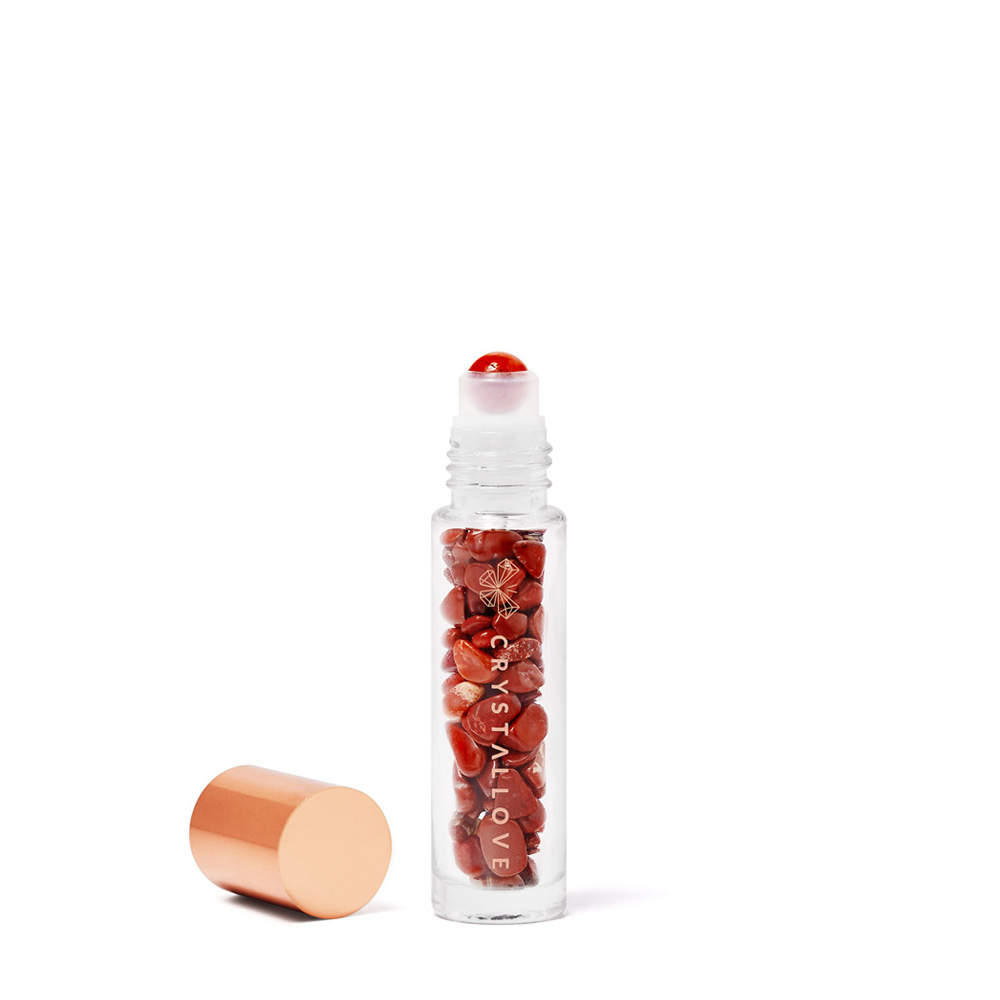 Red Jasper Oil Bottle