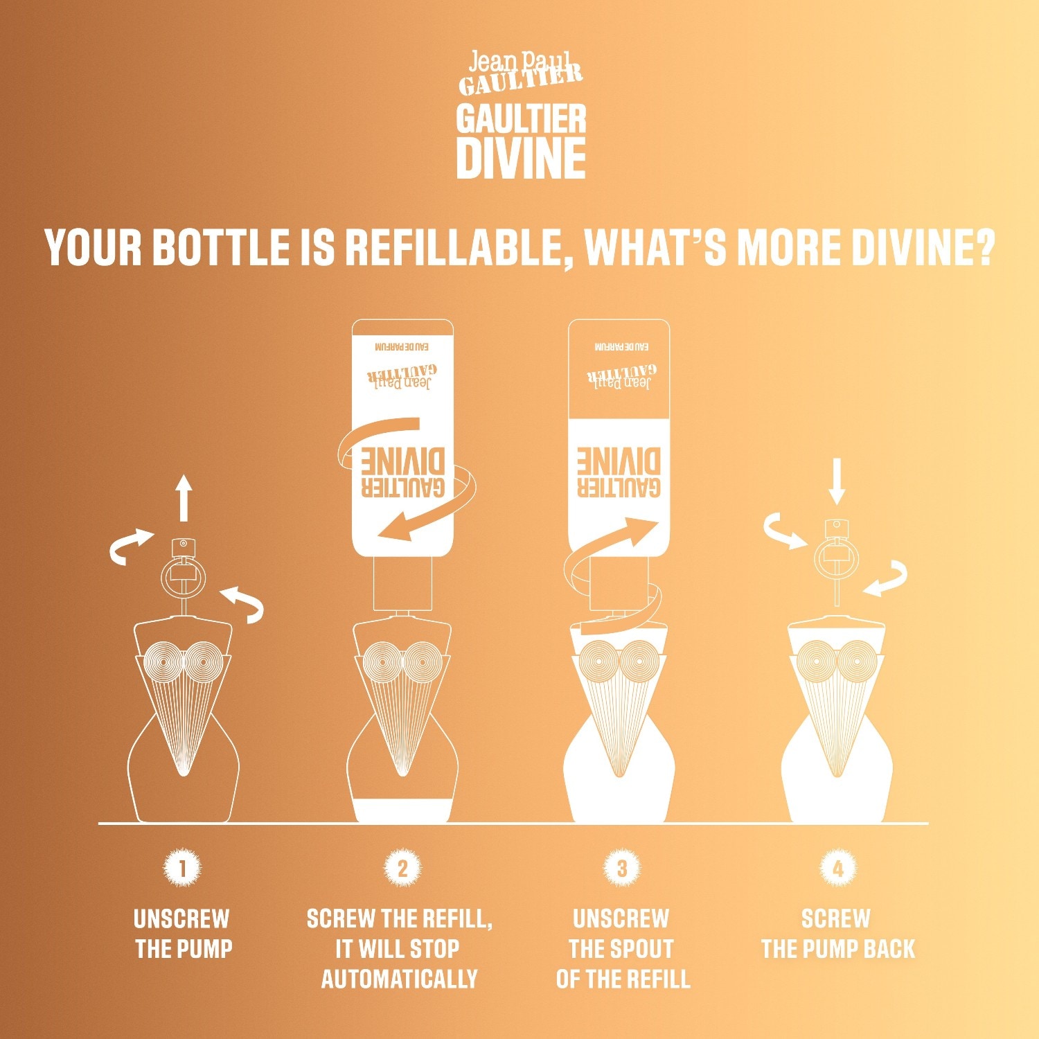 Divine Eau de Parfum Spray Refill