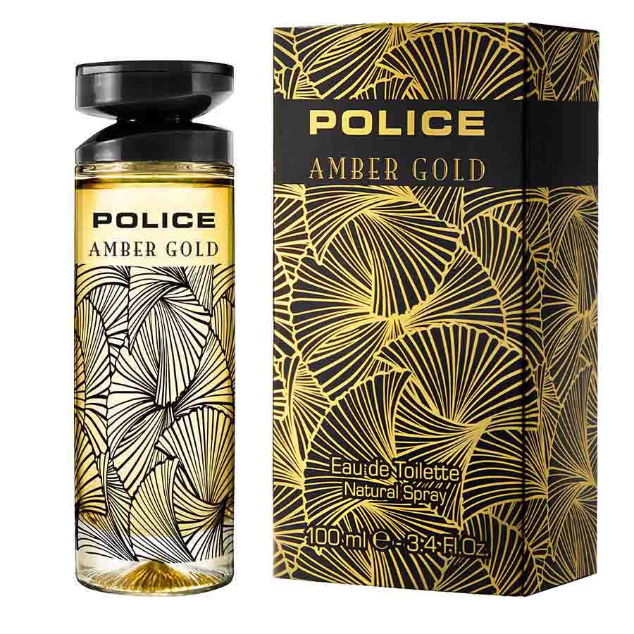 Contemporary Amber Gold Woman Eau de Toilette Spray
