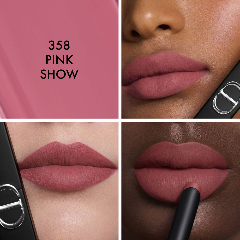 Rouge Dior On Stage 
Batom de longa duração - 24h sem transferência - acabamento mate
