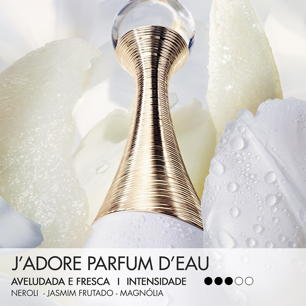 J'adore Parfum d'eau  - Sem álcool - notas florais