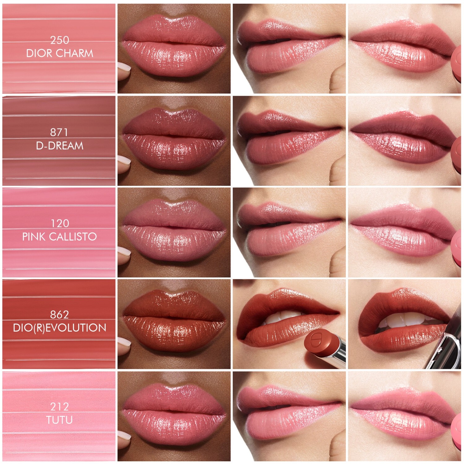 Dior Addict   - Batom brilhante - recarregável