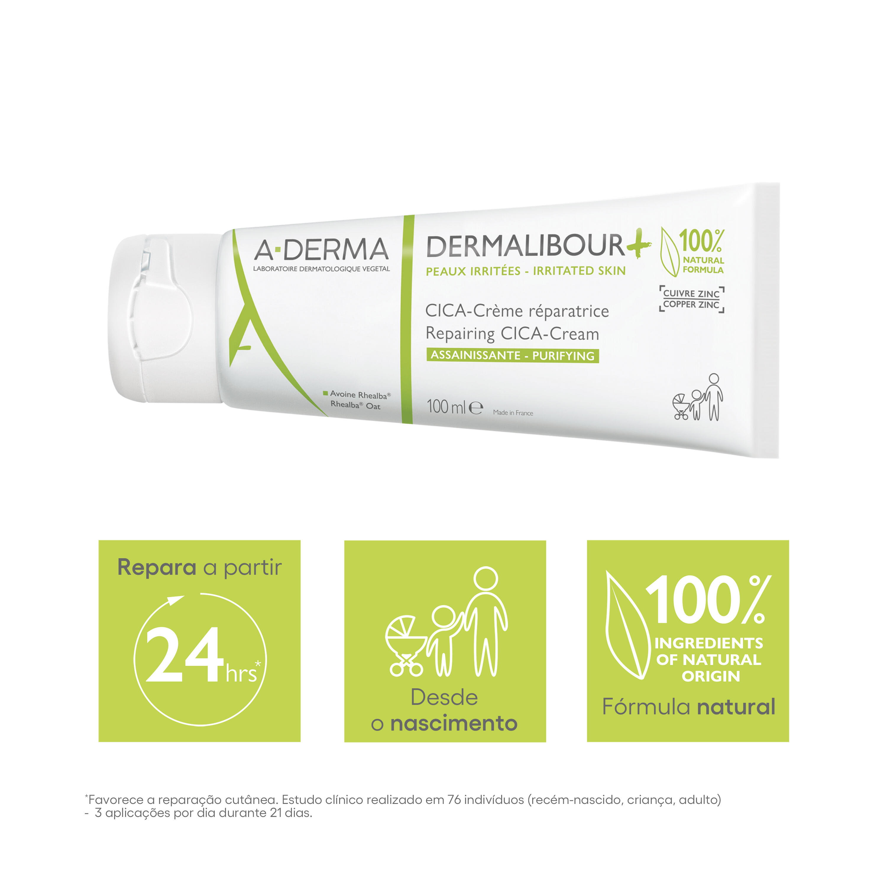 Dermalibour Creme Reparador Purificante Cica