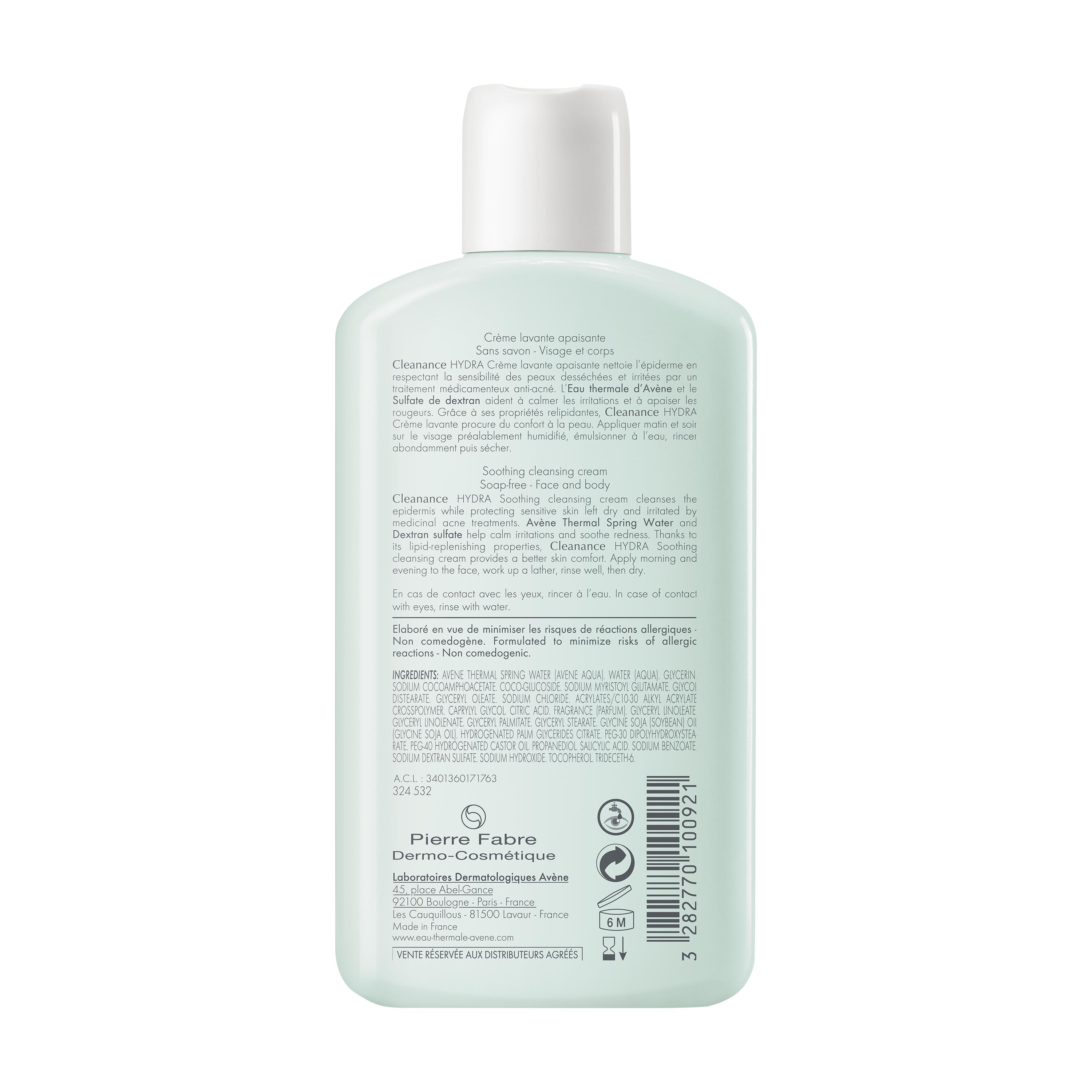 Cleanance Hydra Creme Lavante Suavizante
