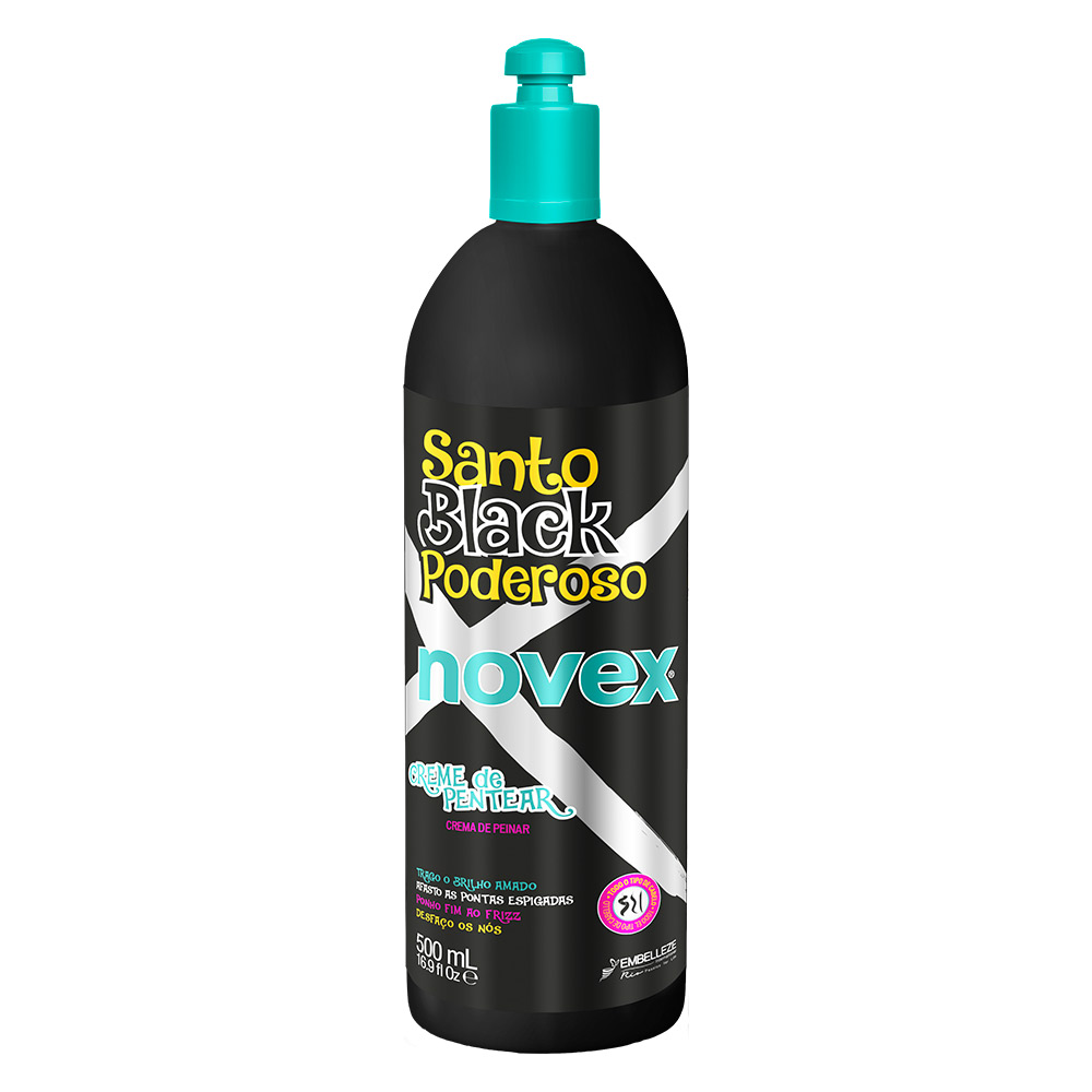 Santo Black Poderoso Creme de Pentear
