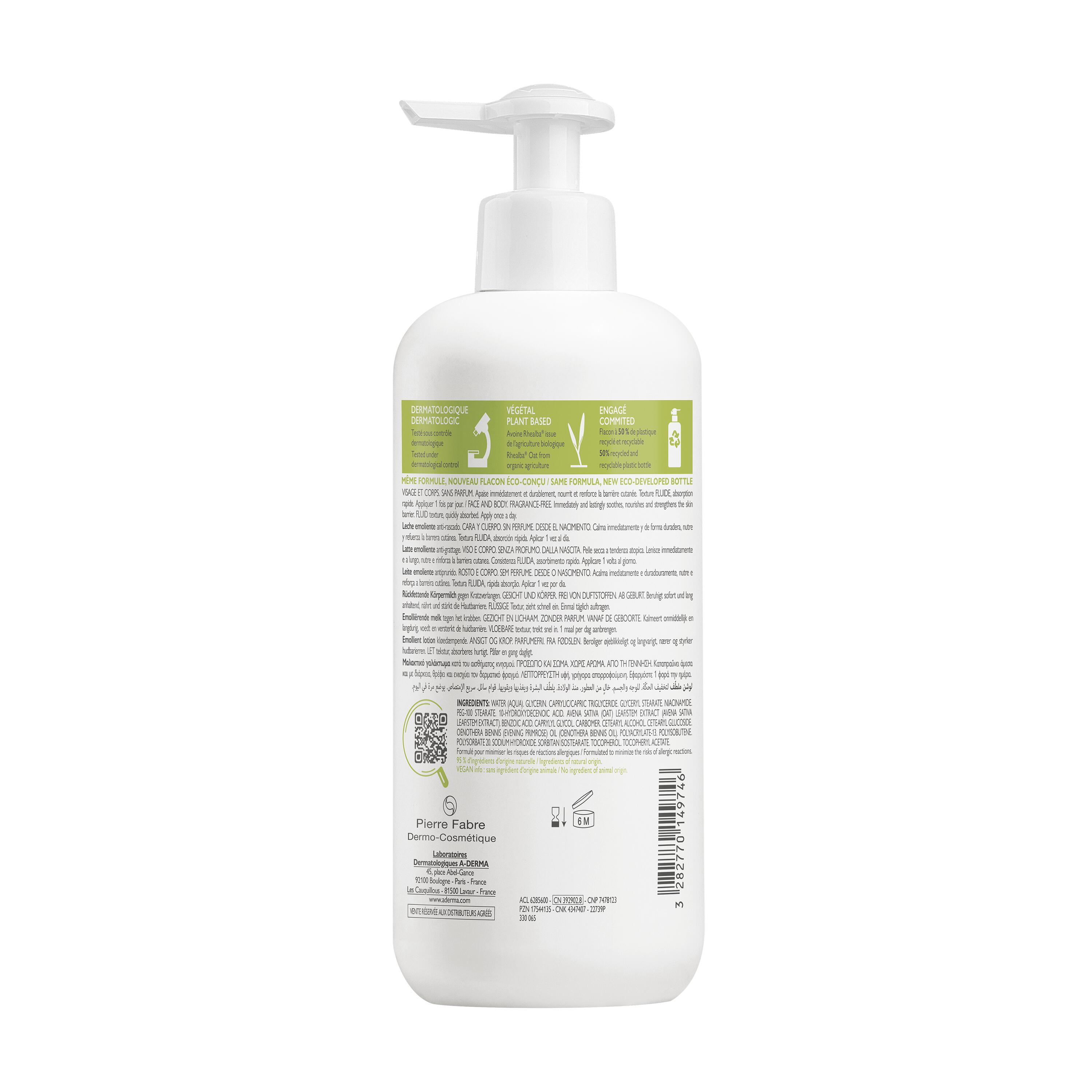 Exomega Control Loção Emoliente Antiprurido