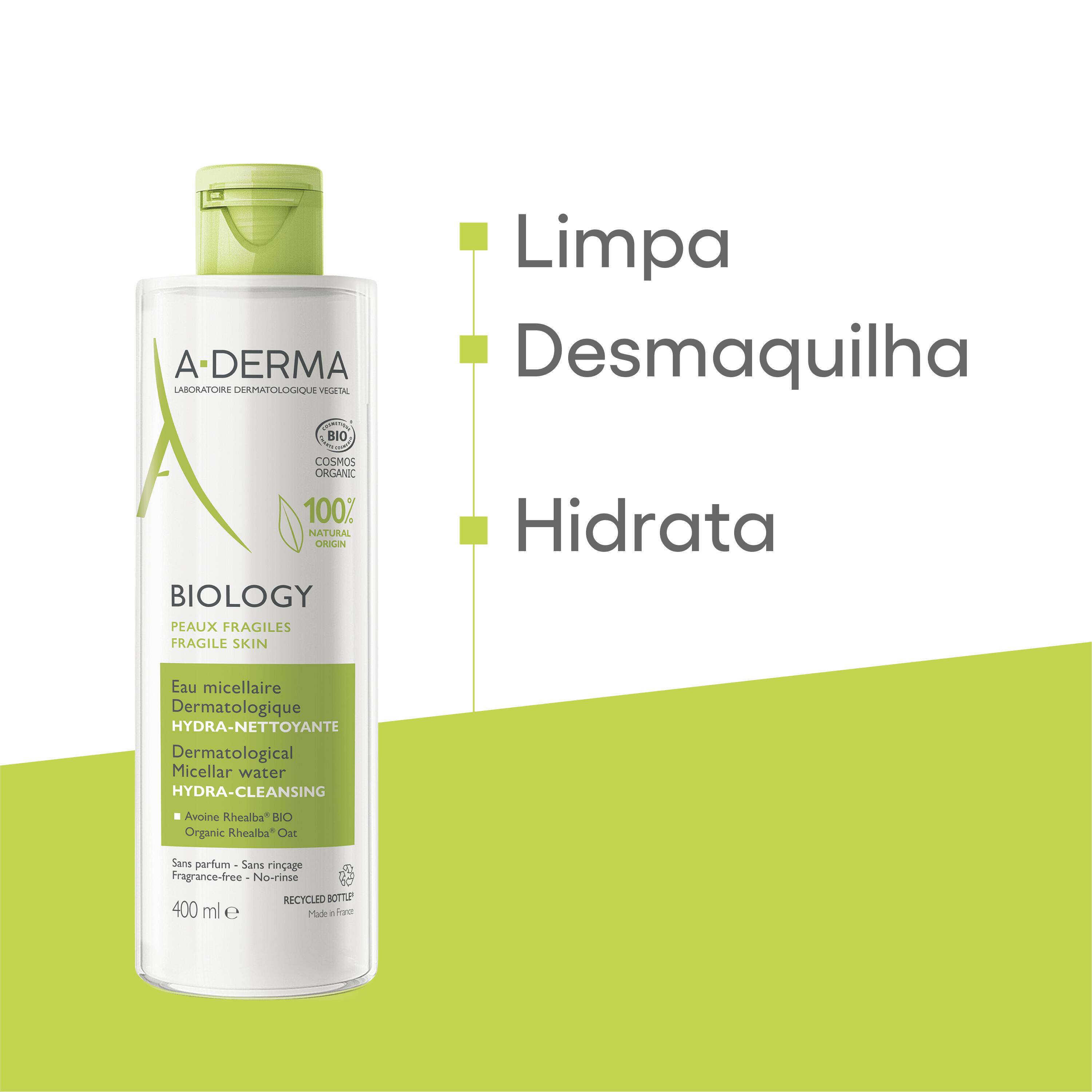 Biology Água Micelar Dermatológica Hidralimpeza