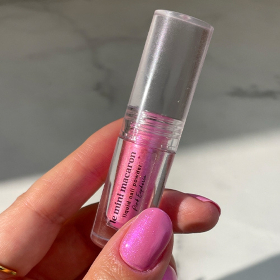 Pink Euphoria Liquid Nail Powder